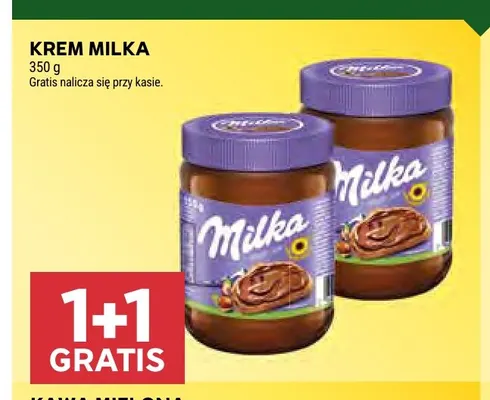 Krem Milka promocja w Stokrotka