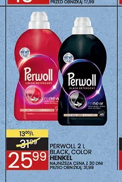 Płyn do prania Perwoll Black promocja w Wafelek