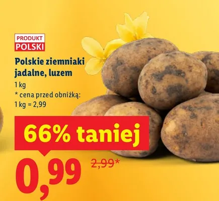 Ziemniaki promocja w Lidl
