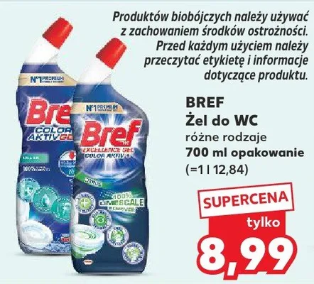 Żel do WC różne rodzaje promocja w Kaufland