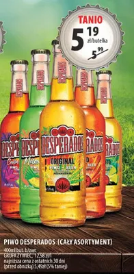 Piwo Desperados cały asortyment promocja w Arhelan
