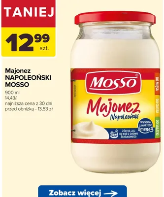 Majonez napoleoński promocja w Carrefour