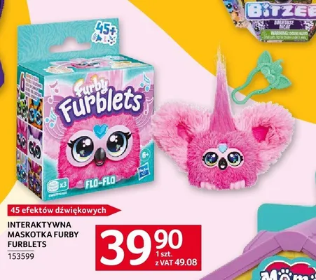 Interaktywna maskotka FURBY Furblets promocja w Selgros
