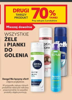 Żele i pianki do golenia promocja w Kaufland