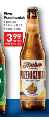 Piwo Amber Pszeniczniak promocja w Makro