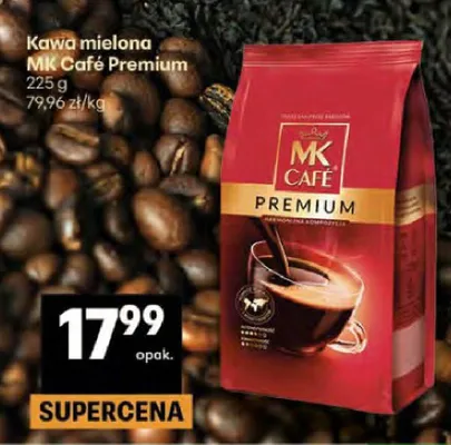 Kawa mielona MK Café Premium promocja w Delikatesy Centrum