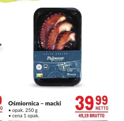 Ośmiornica macki Pulposur promocja w Makro