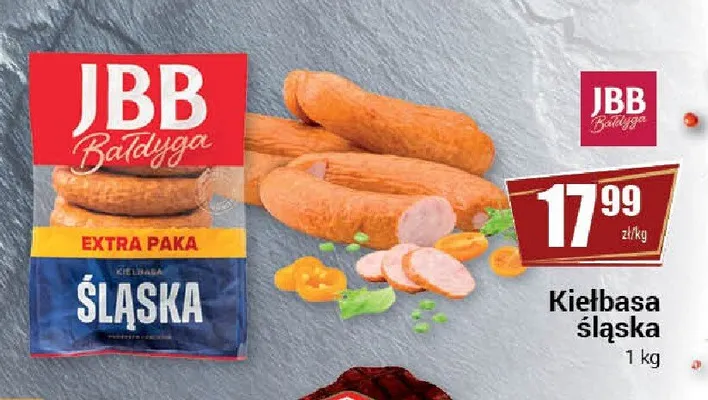 Kiełbasa śląska JBB Bałdyga promocja w Premium Nasz Sklep