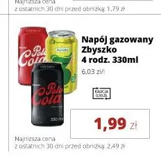 Napój gazowany Zbyszko 3 Trzy Cytryny promocja w Torimpex Toruńska Sieć Sklepów Spożywczych