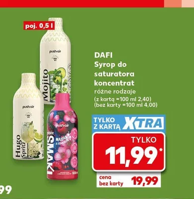 Syrop do saturatora koncentrat Dafi Mojito promocja w Kaufland