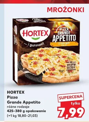 Pizza Hortex Grande Appetito Cztery Sery promocja w Kaufland
