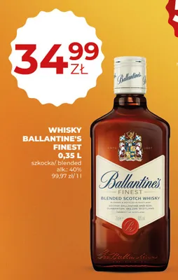 Whisky Ballantine's Finest promocja w Duży Ben