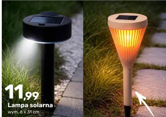 Lampa solarna promocja w Bricomarche