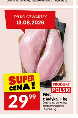 Filet z indyka promocja w Twój Market