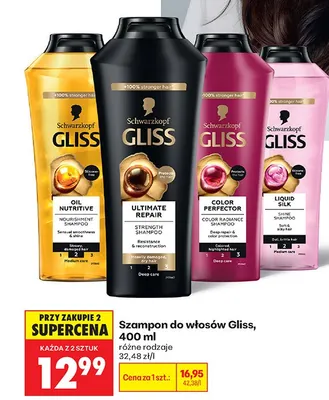 Szampon do włosów Oil Nutritive promocja w Biedronka