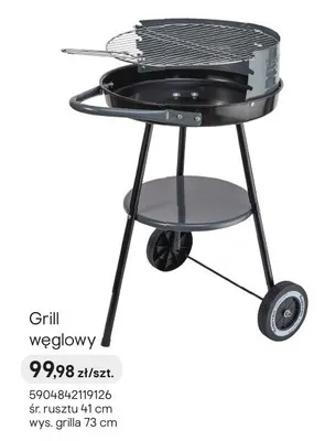 Grill węglowy promocja w Castorama