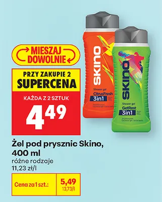 Żel pod prysznic Skino promocja w Biedronka