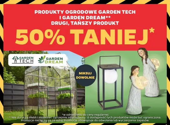 Produkty ogrodowe Garden Tech i Garden Dream promocja w Netto