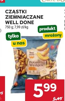 Cząstki ziemniaczane Well Done promocja w Stokrotka