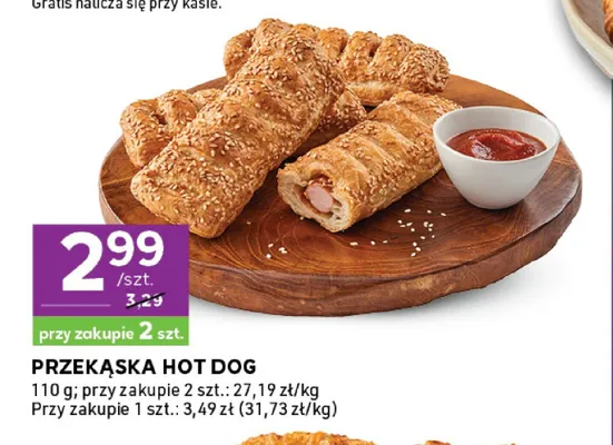 Przekąska hot dog promocja w Stokrotka