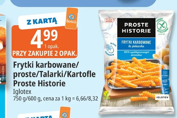 Kartofle Proste Historie promocja w Leclerc