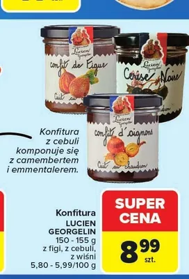 Konfitura z figi Lucien Georgelin promocja w Carrefour Market