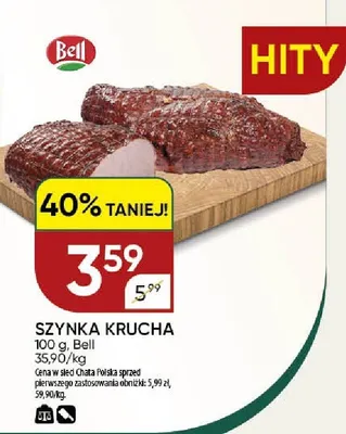 Szynka krucha Bell promocja w Chata Polska