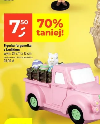Figurka furgonetka z królikiem promocja w Dealz
