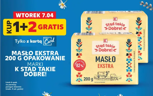 Masło ekstra promocja w Kaufland