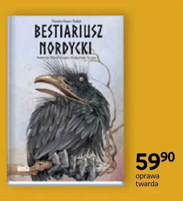 Książka Bestiariusz nordycki Bosz promocja w Empik