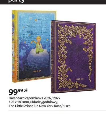 Kalendarz Paperblanks 2026 / 2027 The Little Prince promocja w Empik