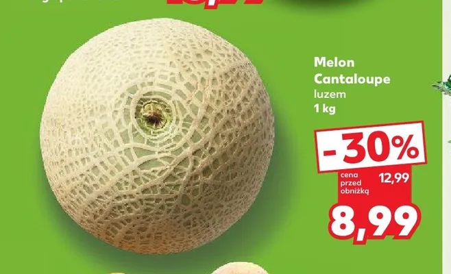 Melon Cantaloupe promocja w Kaufland