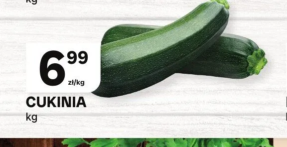 Cukinia promocja w Chorten