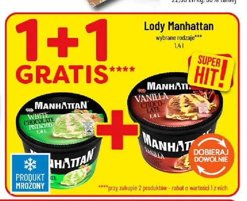 Lody Manhattan Vanilla Choco-Late promocja w POLOmarket
