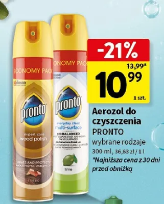 Aerozol do czyszczenia wybrane rodzaje promocja w Intermarche