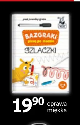 Książka Bazgraki piszą po śladzie Szlaczki Kapitan Nauka promocja w Empik