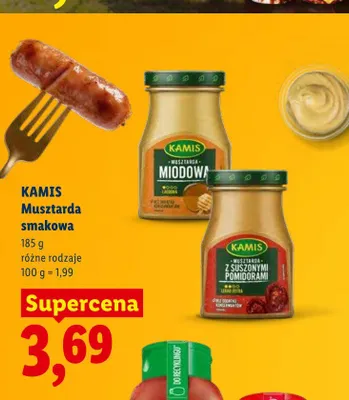 Musztarda smakowa Kamis promocja w Lidl