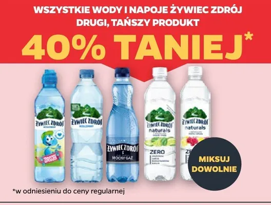 Napój Żywiec Zdrój Naturals promocja w Netto