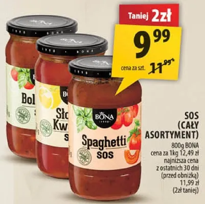 Sos spaghetti promocja w Arhelan