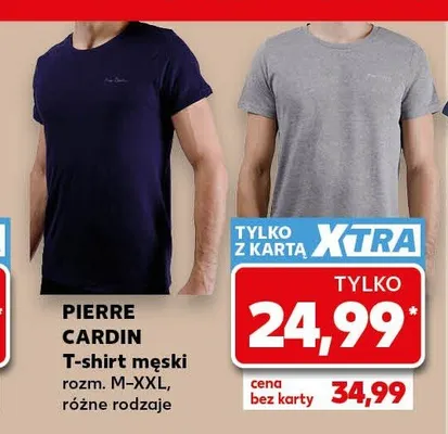 T-shirt męski Pierre Cardin promocja w Kaufland