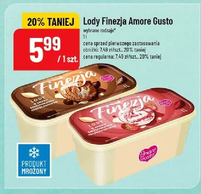Lody Finezja promocja w POLOmarket