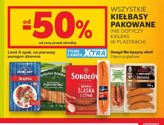 Kiełbasa głogowska pieczona promocja w Kaufland