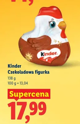 Czekoladowa figurka promocja w Lidl
