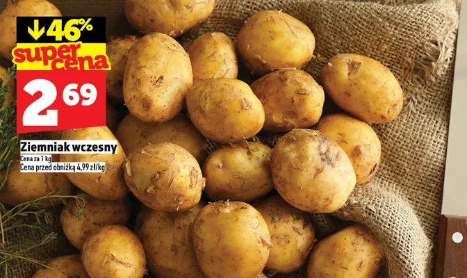 Ziemniak wczesny promocja w TOPAZ