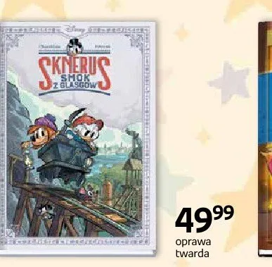 Komiks Sknerus Smok z Glasgow promocja w Empik