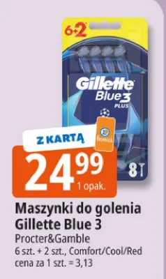 Maszynki do golenia Blue3 promocja w Leclerc