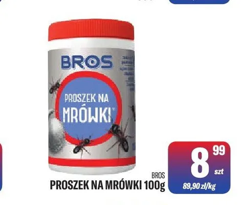 Proszek na mrówki Bros promocja w Tomi Markt