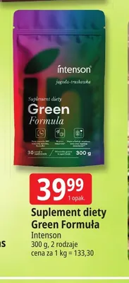 Suplement diety Green Formuła Intenson promocja w Leclerc