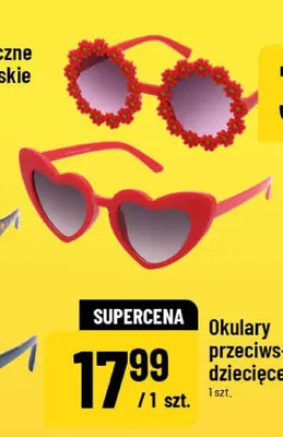 Okulary przeciwsłoneczne dziecięce promocja w POLOmarket