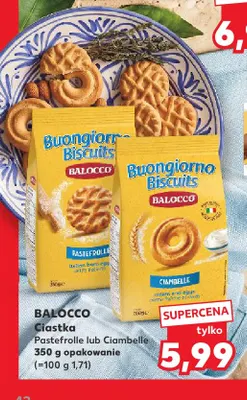 Ciastka Balocco Ciambelle promocja w Kaufland